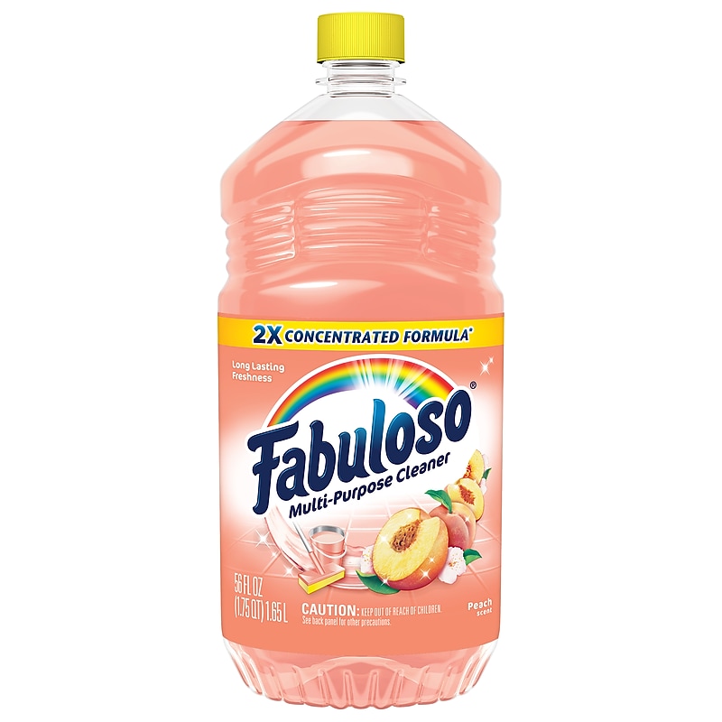 Fabuloso Multi-Purpose Cleaner Bottle, Peach Scent, 56 fl oz. (24657447) image 1