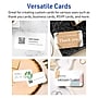 Avery Business Cards, 2" x 3-1/2", Matte White, 80/Pack (95320)~#|#~57FAD073-94B9-4FAB-9BE6699D8F5206EA_sc7