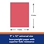 Tru-Ray 9" x 12" Construction Paper, Red, 50 Sheets/Pack, 5 Packs/Bundle (PAC103431-5)~#|#~57FBD160-5725-4EBA-9ACEF8CA5210653E_sc7