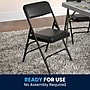 Flash Furniture HERCULES Series Vinyl Folding Chair, Black, 2/Pack (2HAMC309AVBK)~#|#~58015EA3-D770-498A-8B4EA2519C8A535E_sc7