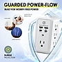 Overtime S90 11-in-1 Wall Outlet Extender Surge Protector with 7 AC Outlets and 4 USB Ports, White (OTWP7OS90)~#|#~5802EED2-6C66-429D-94E54462E542C481_sc7