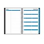 2025-2026 Blue Sky Collegiate 5" x 8" Academic Year Weekly & Monthly Planner, Plastic Cover, Gray (100139-A26)~#|#~580F3ACE-5C27-4A71-AACA11DFC395CE30_sc7