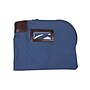 CONTROLTEK Canvas Bank Deposit Bag, 1 Compartment, Blue (530312)~#|#~5813427A-5397-4309-9759C363C8D081BE_sc7