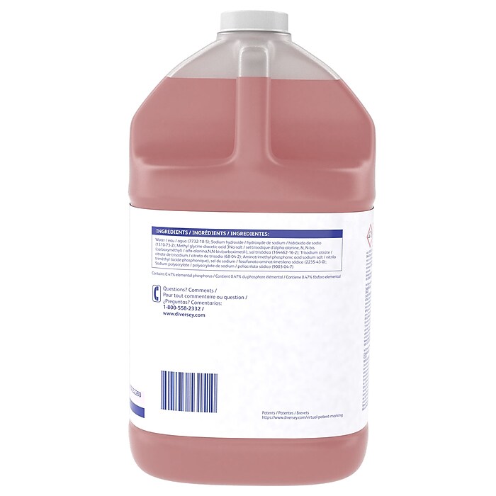【suma】 Suma® Nova Dishmachine Detergent 1 GAL Liquid Kosher 4/Case