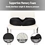 Mind Reader Donut Pillow Seat Cushion with Air-Cloud Technology, Black (DOSEAT-BLK)~#|#~581B7382-2F83-43D9-8E3CB27A0A4DD534_sc7
