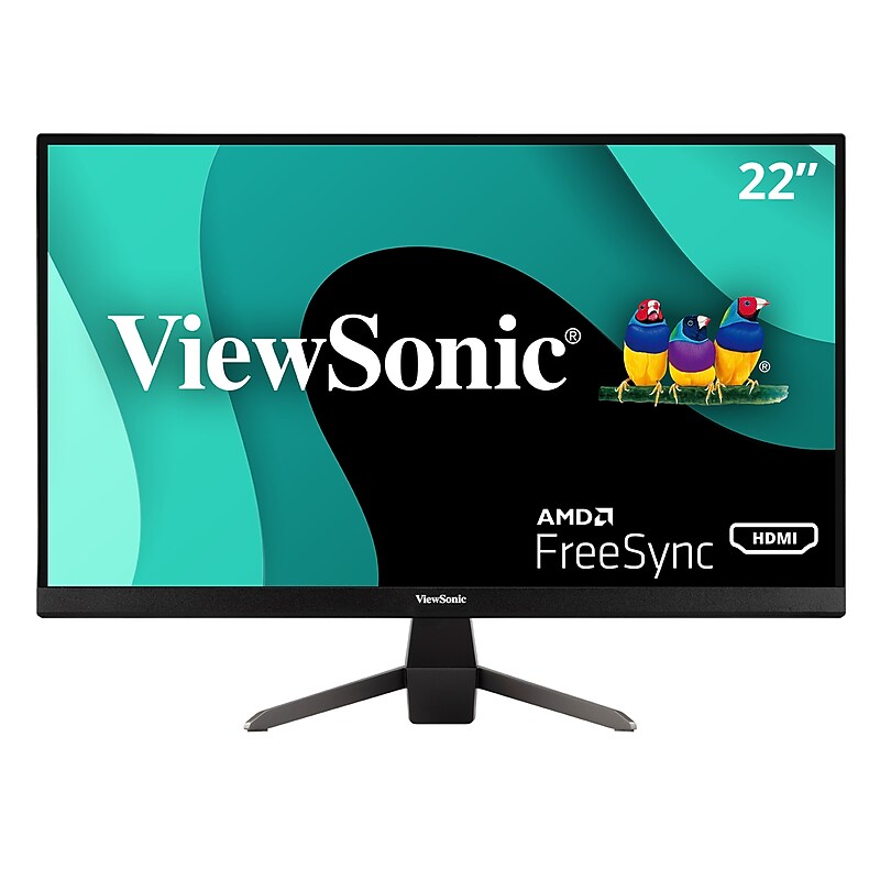 ViewSonic 22" 100 Hz LED Gaming Monitor, Black (VX2267-MHD) image 1