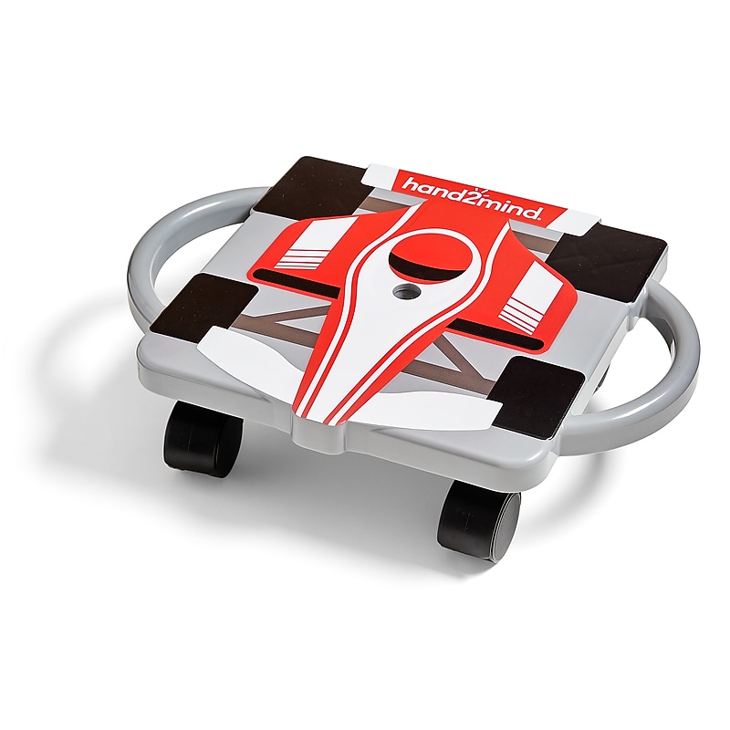 hand2mind Speedway Racer Scooter Board, Red (96995) image 1