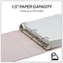 Samsill Earth’s Choice 1.5" D-Ring Binder, Rose, 2/Pack (SAMU69540)~#|#~581E3685-CEB6-438D-8C70EE3DA308C200_sc7