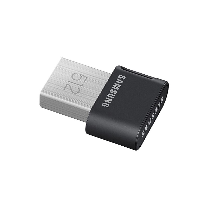Samsung FIT Plus 512GB 3.2 Gen 1 Type-A Flash Drive, Black (MUF-512AB/AM) image 1
