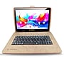 LINSAY F10 Series 10.1" Tablet, Wi-Fi, Octa Core, 256GB eMMC, Android 15, Brown Unique Oracle Keyboard Case & Tablet Briefcase~#|#~582874EA-1998-4BC7-B93F743A6A82B2C9_sc7