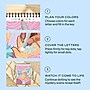 Lifelines FlowArt: Dot-By-Letter Winter Wonderland Coloring Book, 20 Pages (LL-16-3245)~#|#~5830C8FB-9C90-47B2-A667CDF7586371FB_sc7
