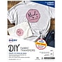 Avery Printable Heat Iron On Transfer Paper for Light Fabrics, 8 1/2" x 11" (3271)~#|#~58319830-4ABB-40D1-A74181DD92016E38_sc7