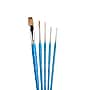 Winsor & Newton Short Handle Watercolor Synthetic Bristles Assorted Brush, 5/Set (WNX5390609)~#|#~58334986-8624-4E4E-AB0DC5470D45AC62_sc7