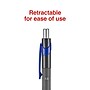 Staples Postscript Retractable Ballpoint Pens, Medium Point, Blue Ink, Dozen (18263)~#|#~5834061D-9BDA-419B-B1273EA3970CB15B_sc7
