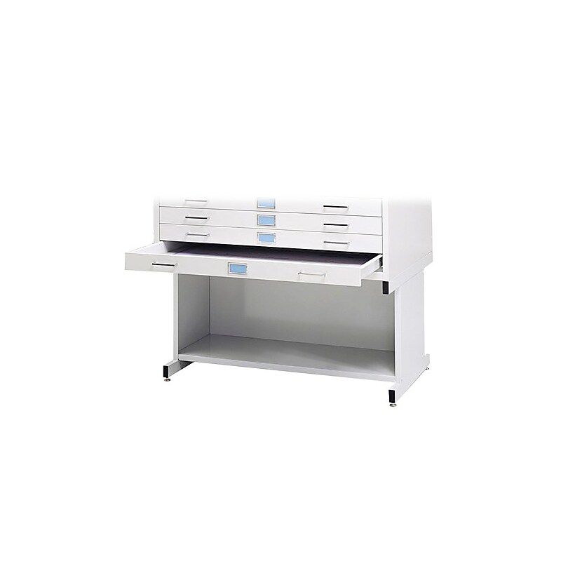 Safco® High Base For 4994 Flat File, White image 1