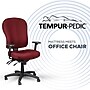 Tempur-Pedic TP4000 Ergonomic Fabric Swivel Task Chair, Burgundy (TP4000-BURG)~#|#~583667DE-C03E-4C46-8B8EE26CF11CFE5D_sc7