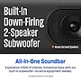 Westinghouse 3.1.2 Channel All-In-One Soundbar with Built in Subwoofer, Black (WS312AS)~#|#~58387DC7-B831-4A8A-8D73C61970DD44F0_sc7