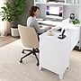 Bush Home Somerset 60"W L Shaped Computer Desk with Hutch, White (SET002WH)~#|#~5839F98C-C542-47BE-B899ABB9C76968D0_sc7