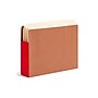 Smead Extra Wide Recycled Reinforced File Pocket, 5" Expansion, Red/Redrope, 10/Box (73696)~#|#~583E95C2-EE64-4049-8A7AEC19A5B26520_sc7