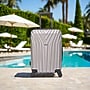 InUSA Vasty 22.44" Hardside Suitcase, 4-Wheeled Spinner, TSA Checkpoint Friendly, Grey (IUVAS00S-GRE)~#|#~583FC0C5-9CED-4E92-B2FC7085EE6C4D84_sc7
