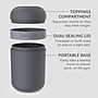 bentgo Insulated Snack Container, Dark Gray, 20 oz. (BGSNKCP-DG)~#|#~58425AF2-11FD-42E5-BAA35960E752B283_sc7