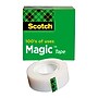 Scotch Magic Invisible Clear Tape Refill, 0.75" x 27 yds., 1" Core (810-1K)~#|#~5843EFAA-96E6-4EF0-B245FBFFC6F79E61_sc7