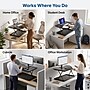 Uncaged Ergonomics CHANGEdesk 27.5"W Mini Desktop Standing Desk Converter, Black (CDMM-B)~#|#~58482EB2-2681-4662-9673C76EB6B4D3F4_sc7