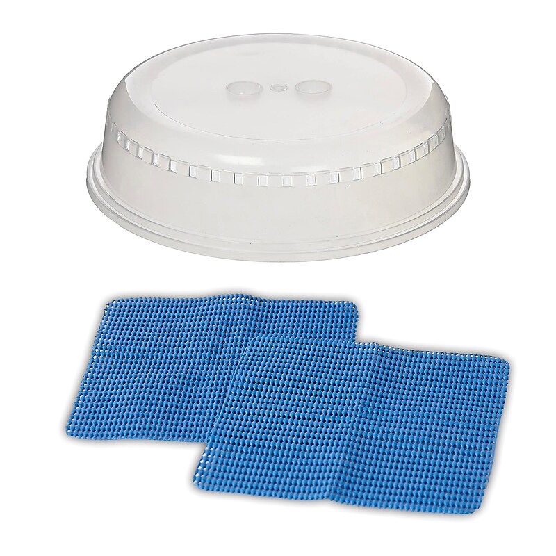 Better Houseware Microwave Cover & Jar Opener Bundle, Multicolored (KITBTHST5) image 1