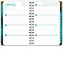 2026 Global Printed Products Teal Gold Marble 5.5" x 8" Weekly & Monthly Planner, Paperboard Cover (RRY26-58-54)~#|#~5850E070-90A5-4384-A5170192E2DD4CDE_sc7