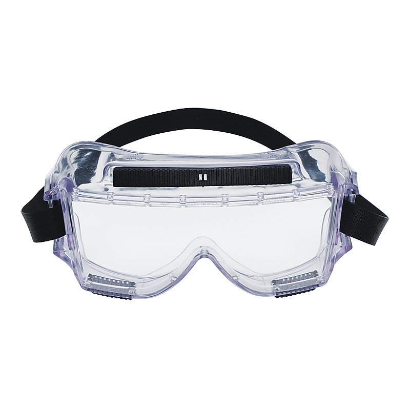 3M Centurion 454AF Anti-Scratch Safety Goggles, Clear Lens, 10/Carton (40305-00000-10) image 1