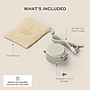 Satechi OntheGo 3-in-1 Wireless Charger, Sand (ST-QTG31W)~#|#~58516E39-909A-4380-99ABD03E7992119E_sc7