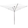 Household Essentials Aluminum Umbrella Clothesline Dual Height Dryer, Silver (HH1710)~#|#~58545FC6-974F-4C44-AB8CF177EEEBCD0D_sc7