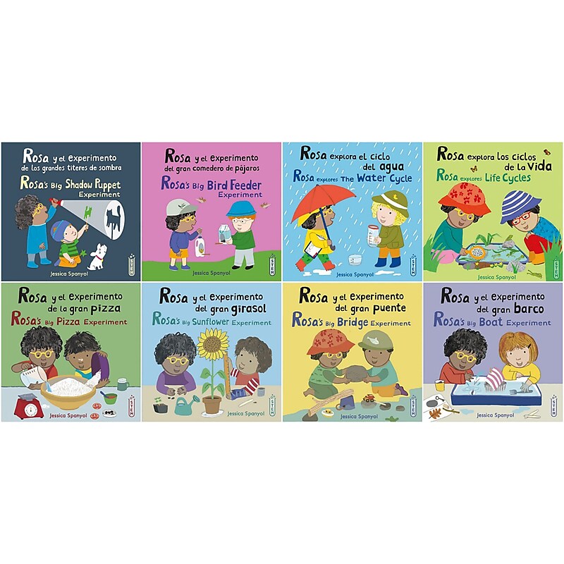Rosa's Workshop Set 1 & 2 Bilingual Spanish/English, 8/Set (CPY9781786289841) image 1