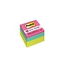 Post-it Cube Bright Colors Sticky Notes, 1 7/8" x 1 7/8", Assorted Colors, 400 Sheet/Cube (2051-BRT)~#|#~5857C2A2-A7FE-432C-9E8AC1E918FC438B_sc7