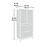 Sauder Harvey Park 31"W Computer Cabinet with Storage, Grand Walnut (430053)~#|#~5858BFA1-183B-4430-AB17CC618247623B_sc7