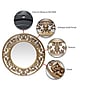Infinity Instruments Victoria Decorative Wall Mirror, Plastic, 23.5" (15368GD)~#|#~58594B28-65BC-4B78-B16325F24BFAF045_sc7