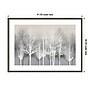 Amanti Art Trees on Gray by Kate Bennett Wood Framed Wall Art Print, 41" x 30" (A42675535020)~#|#~585BC9F2-0F08-4D45-93F24F834EDCAB11_sc7