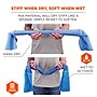 Ergodyne Chill-Its 6604 Cooling Towel, Blue, One Size, 6/Carton (12490)~#|#~585E9DD6-F050-4F94-B77C61321428A165_sc7