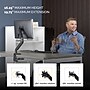 Fellowes Platinum Series Adjustable Arm, Up to 40" Monitor, Black (8043301)~#|#~58619F40-20FA-4BDC-8942C65C6FFDA212_sc7