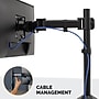 Fellowes Reflex Single Adjustable Arm, Up to 32" Monitor, Black (8502501)~#|#~5861CEC9-18A8-44D6-A88A8FBD52157ABF_sc7