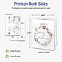 Avery Integrated Cards, 4.25" x 5.5", Glossy White, 25/Pack (95346)~#|#~58627772-F305-483B-9EA9FF2D9689FC1F_sc7