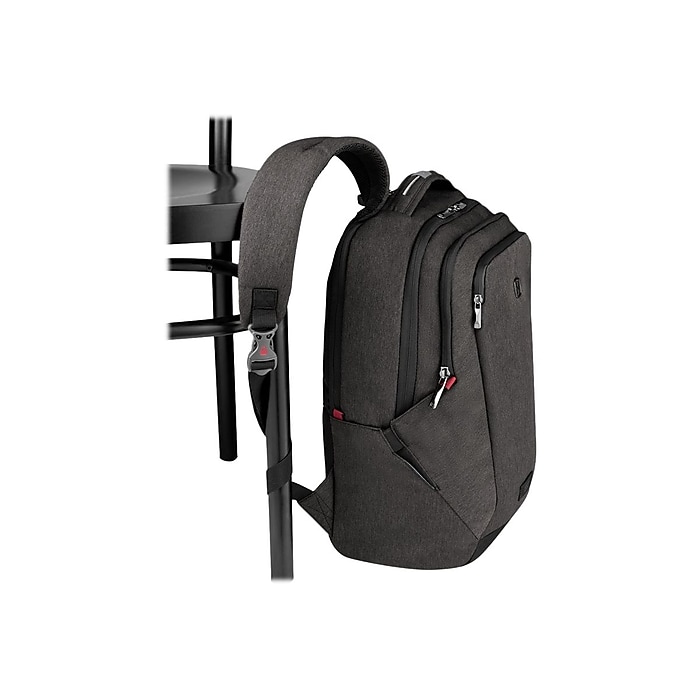 Wenger MX Professional Laptop Backpack, Heather Gray Polyester