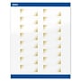 Avery Laser/Inkjet Rectangle Multipurpose Labels, 1" x 2-5/8", White, 160/Pack (S00-EWB)~#|#~586D47F8-AC46-428B-AA0E6D632E879B4A_sc7