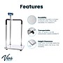 Viva Comfort ME904 ADI904-05-MK Bariatric Scale with Wheels, Silver, 660 lbs. Capacity~#|#~586DF791-1410-4F42-A5D9D21A37C93021_sc7