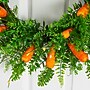 Nearly Natural 22-in Artificial Easter Fern and Carrots Wreath (W1416)~#|#~586E6841-2825-4394-82B33B43AB0656D7_sc7