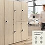 Bush Business Furniture Assure 72"H Single Tier Natural Elm Storage Lockers (AUS230NEK)~#|#~5870A7BE-BB3A-484E-BFA155B8F1F4AC1F_sc7