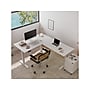 FlexiSpot E7 76"W Electric L-Shaped Adjustable Standing Desk, White (E7LW557624WHT)~#|#~58716CDD-C193-49C9-9C08C69132E51973_sc7