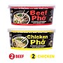 PhoLicious Authentic Pho Vietnamese Rice Noodle Soup, Variety Pack, 3.6 oz, 4/Pack (220-02406)~#|#~58764AB3-B601-41EE-AE70FEE60B5E8B12_sc7