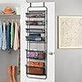Whitmor 6-Shelf Over-the-Door Organizer, 66.92" x 17.71" x 7.87", Gray (5855-15514)~#|#~5881BE46-B670-43EF-81FC5DE93A3E430F_sc7