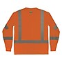 GloWear 8368 High Visibility Long Sleeve T-Shirt, ANSI Type R Class 3, Orange, Large (22064)~#|#~5886F39F-E1F0-4760-8AF1BED517A5F982_sc7